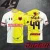 Nouveau T-shirt Franco Morbidelli 21&49 pour Passionnés de Moto - Mode d'Été Tendance Respirant Style Décontracté pour Hommes et Femmes