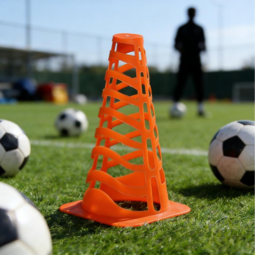 Maika Sports Logo Bucket Cone: Obstacle & Sensory Training Equipment