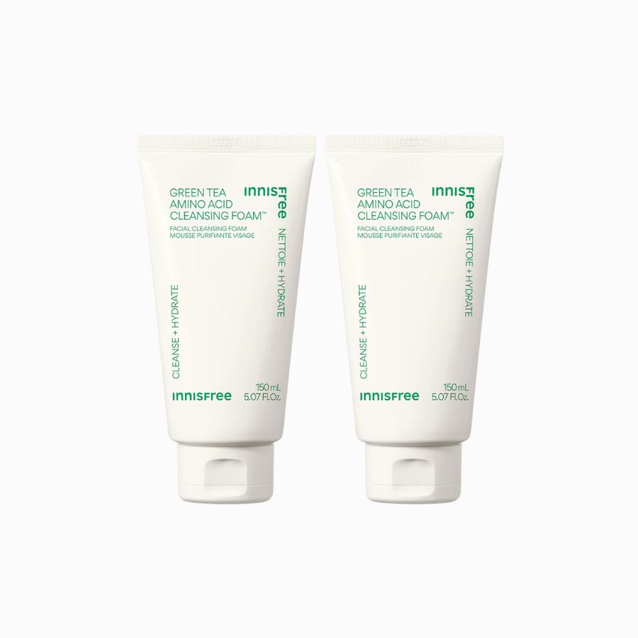 

Innisfree Пенка для умывания с аминокислотами зеленого чая, 150 мл 2pcs