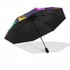 1pc SpongeBob SquarePants Umbrella with Plastic Handle,Suitable for All Seasons Home Travel Outdoor UmbrellaM1379