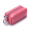 Portachiavi in Vera Pelle per Uomo e Donna, Borsa Portachiavi Auto Carina, Portamonete di Qualità, Organizer per Piccole Cose, Mini Portafoglio con Doppi Portachiavi