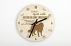 Australian Shepherd - clock with dog, wooden clock with engraving, personalised clock by Art-Dog