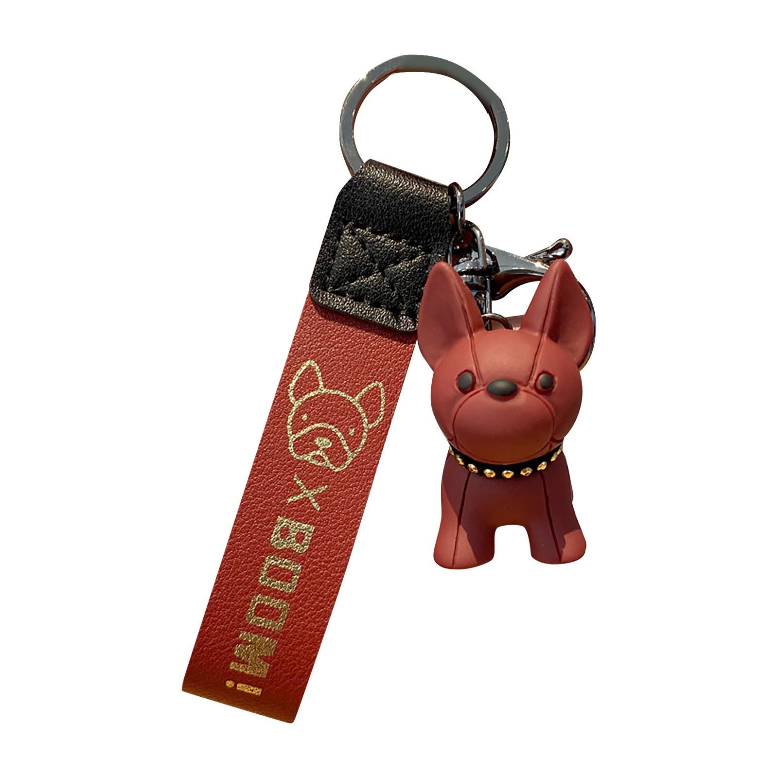 Брелок для ключей с французским бульдогом — фото 8