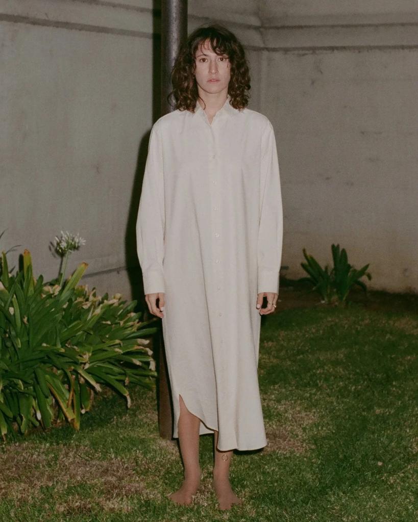 BASERANGE Ole Shirt Dress (Organic Cotton)