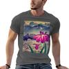 Evening Hues At Jiksa Nature Landscape Tshirt Casual Graphic Print Tee