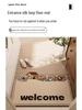 Cartoon Style Wear-Resistant Entrance Door Mat - Easy To Clean Silk Loop for Scraping Mud and Wiping Shoes.