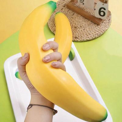 Realistisches Käse-Quetschspielzeug Großes TPR Fidget Dickes Langsam aufsteigendes Spielzeug Dekompressions-Gadget zur Stressbewältigung Tragbare Schreibtischdekoration für Kinder Erwachsene