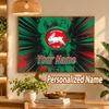 Custom Name South Sydney Rabbitohs 5D Diamond Painting Personalized Full Drill Diamond Art Kit Gift