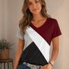 Women O‑Neck 3D Graphic Print T‑Shirt Short Sleeve Lightweight Summer Casual Loose Ladies Tops