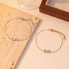 Fashion Creative Number 8 Simple Bracelet Cross-border New Product Exquisite and Versatile High-end Design Hand Jewelry Women