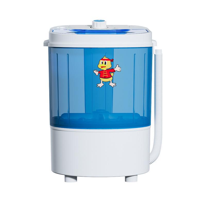 Mini Mașină de Spălat Compactă Semi-Automată pentru Haine de Bebeluș, Șosete, Lenjerie Intimă - Ideală pentru Acasă, Chirie sau Utilizare în Cămin