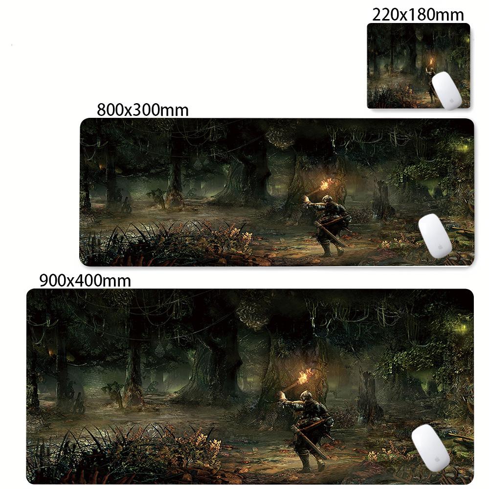 Game Dark Souls 3 Mouse Pad Mouse Pad AntiSlip Rubber Base Extended Desk Mat For Gamers Office Computer Accessories Carpet