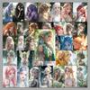 50 Elf Girl Graffiti Stickers: Cute, Hand-Painted Designs for Water Bottles, Phone Cases, and Stationery.