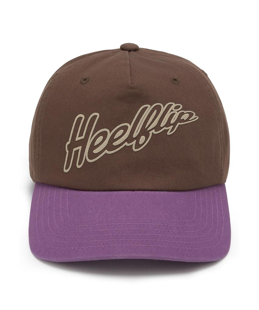 DISCUS ATHLETIC Gonzo Tv Collaboration Heel Flip 5 Panel Cap Brown