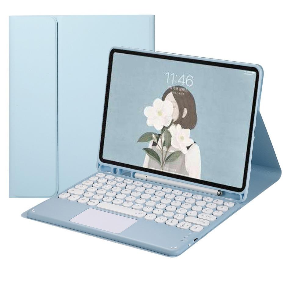 Leather Keyboard Case for Xiaomi Pad 5 6 Pro with Touch Keyboard Redmi SE Stylus Slot Xiaomi Pad 7 Protective Cover