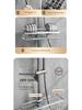 Stainless Steel Bathroom Toilet Storage Rack Shower Room Shelf