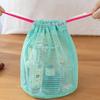 Lightweight Women Mesh Shower Caddy Bag Portable Travel Mini Toiletry Cosmetic Bag for Beach Swimming Dorm