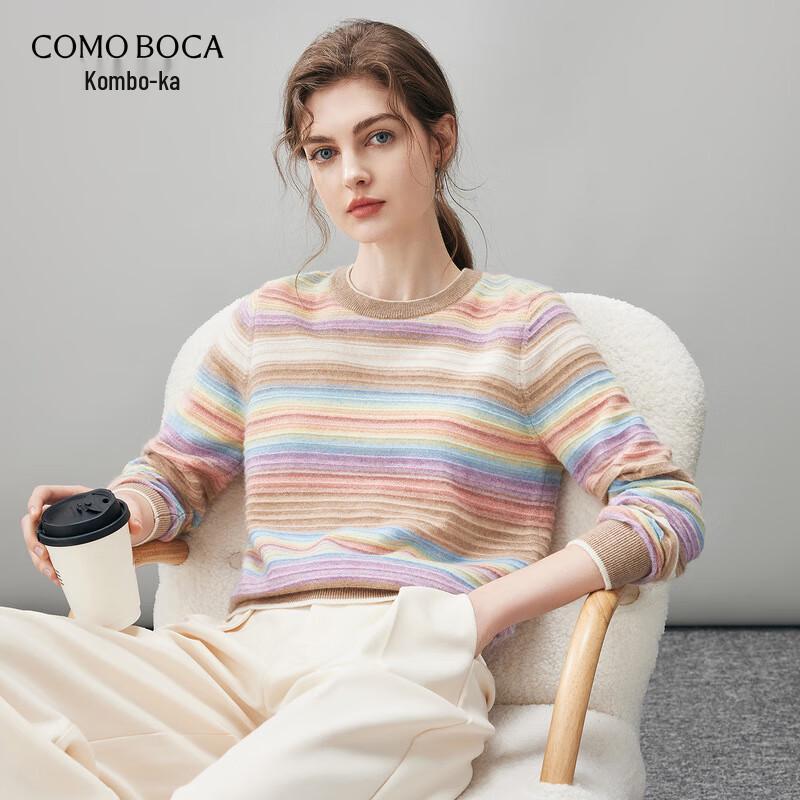 Свитер Kemon Boka 2025 Осень/Зима Dopamine Cashmere с круглым вырезом