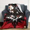 Dark Hero Rising Shadows Unite Flannel Blanket Super Soft Warm Cozy Blanket For Sofa Bed Office Travel Allseason Home Decor Gift