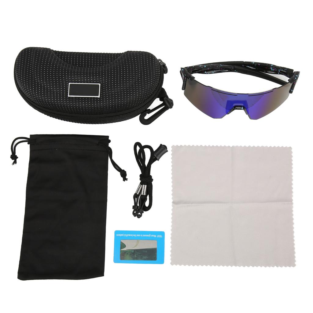GUB Sport Polarized Sunglasses HD Lenses Rubber Cycling Sunglasses for Outdoor Sports Fishing ClimbingBlack Frame Feet