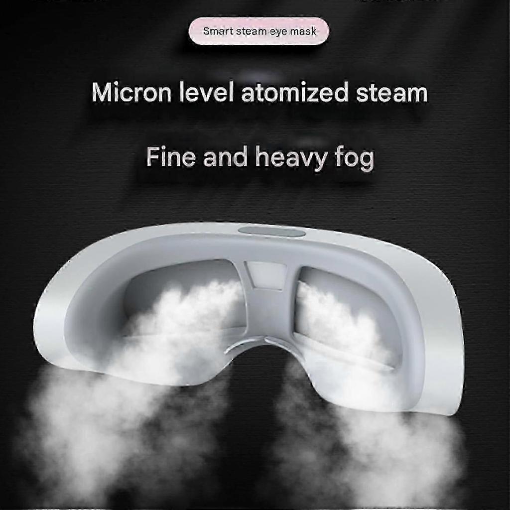Steam Therapy Mask, Steam Therapy for Dry Eyes, 2 Levels Adjustable Eye Steamer for Dry Eye Smart Hot & Cold Steam Eyes Mask for Dark Circles - FKB