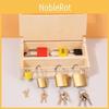 Lock Wooden Box Non Electric Learning Toy For Kids Early Educational Training