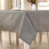 Modern Rectangular Cotton Linen Tablecloth Desktop Protective Cover Cloth Home Oil-proof Dust-proof Decoration Tablecloth