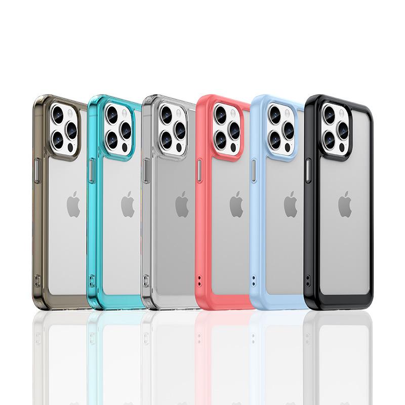 Applicable to colorful Apple 11Plus mobile phone case iPhone11ProMax mobile phone case all-inclusive acrylic solid color
