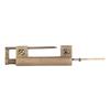 Copper Padlock Chinese Style Antique Lock with Key Hardware for Jewelry Box Cabinet
