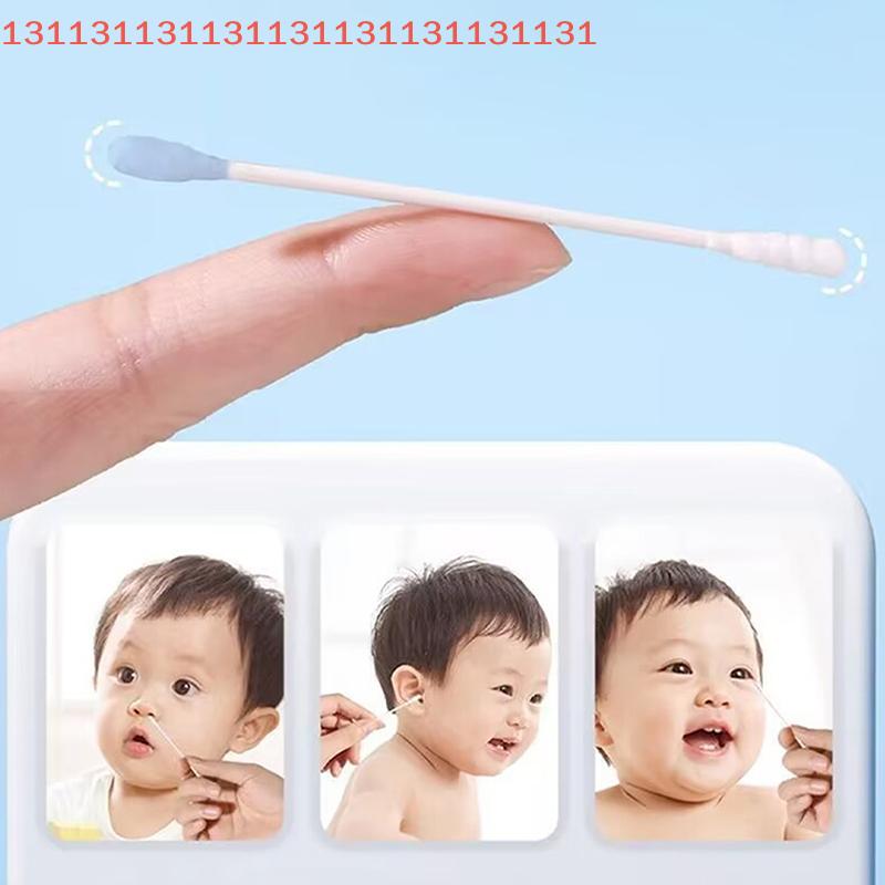 50/100 Pcs Sticky Ear Pick Adhesive Cotton Swab Ear Cleaning Reusable Sticky Ear Sticks Sticky Cotton Swab Ear Cleaning Tool