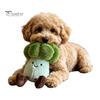 Plush Squeaky Dog Toys Cauliflower Toy, Interactive Chew Soft Pet Playthings Stuffed Toy for Small And Medium Dogs, Puppy Teething Lightweight Fetch