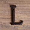 ??? Metal Letters Numbers Cast Iron Decoration House Sign Doorplate DIY Cafe Wall
