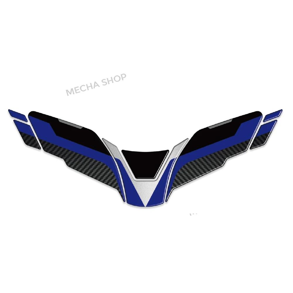 For MT 09 MT09 SP 2024- Motorcycle Accessories Protect MT-09 2025 3D Stickers Front Fairing Decorative Decals