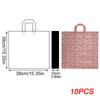 5pcs/10pcs Gift Bag Ins Handbag Fashion Floral Plastic Packaging Bag Gift for Shoppers & Fashionistas Vintage 2 Sizes