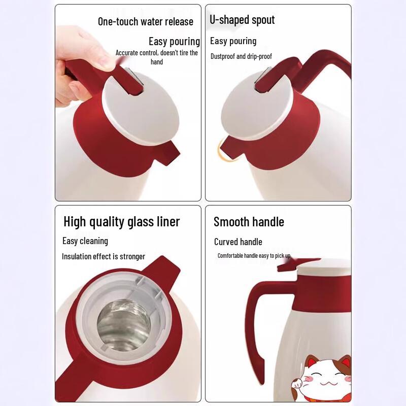 MDNG Large Capacity Portable Insulated Vacuum Flask