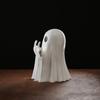 Christmas Middle Finger Ghost Ornament - Cute Holiday Decoration for Friends