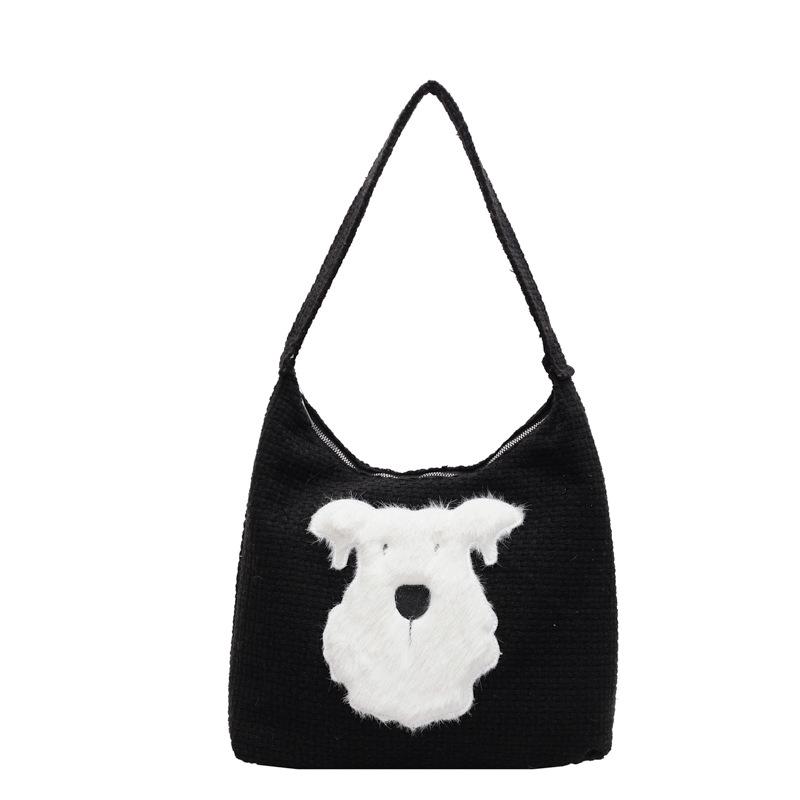 Tasche mit großem Fassungsvermögen für Damen Neue trendige und modische Pendler-Tragetasche für Damen Ins Niedliche vielseitige Ein-Schulter-Handtasche