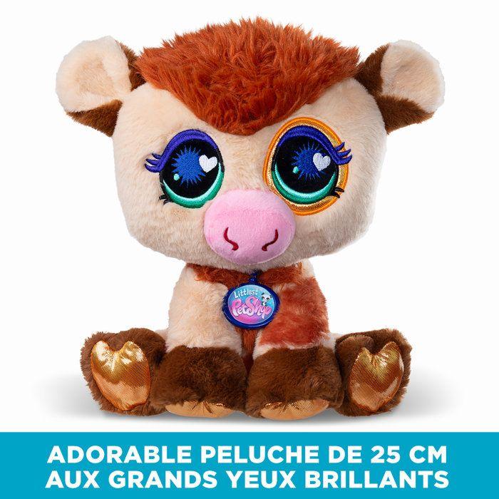 Peluches Deluwe - LITTLEST PET SHOP - BF00666 - Vache - 25 cm