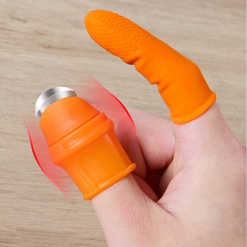 Vegetable Fruit Picker Silicone Finger Protector Chili Picker Grape Cutting Picker Thumb Knife Kitchen Tool Kitchen Accessories