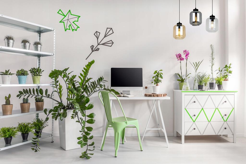 NOWOCZESNA ELEGANCKA Lampa wisząca Szklany klosz