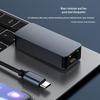 2.5G USB-C Network Card, 3.1 to 2.5G Ethernet Adapter, 2500M High-Speed Data Transmission.