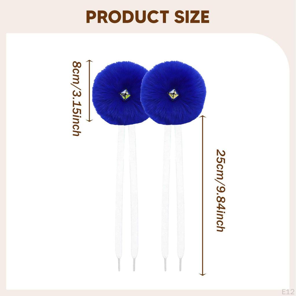 2 Pieces Kids Skates Laces Balls with Bells for Outdoor Activities Roller