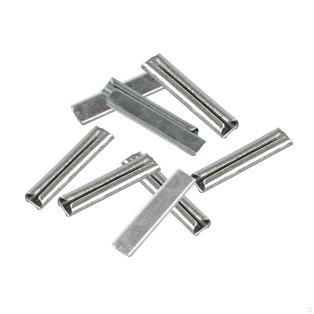 10 Pieces Model Train Rail Joiners Replace Missing Fishplates Track Connecting Replacement