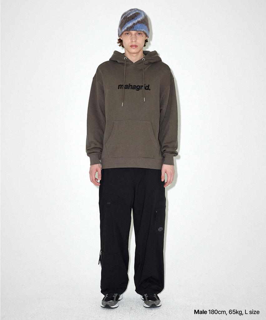 Basic Logo Hoodie Brown(Mg2Efmm407A)