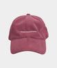 Maidibbeullumemolijeu Mydeepblueememories Text Ball Cap (Burgundy)