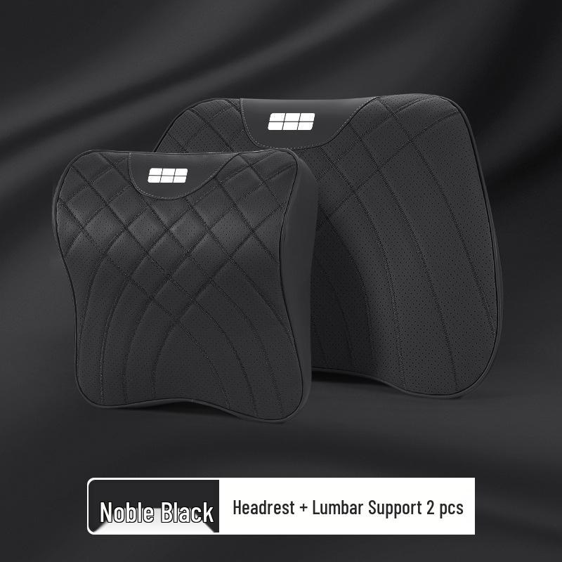 Acessórios para Interior de Carro Geely Galaxy A7: Apoio de Cabeça, Suporte Lombar, Proteção para Pescoço e Cintura