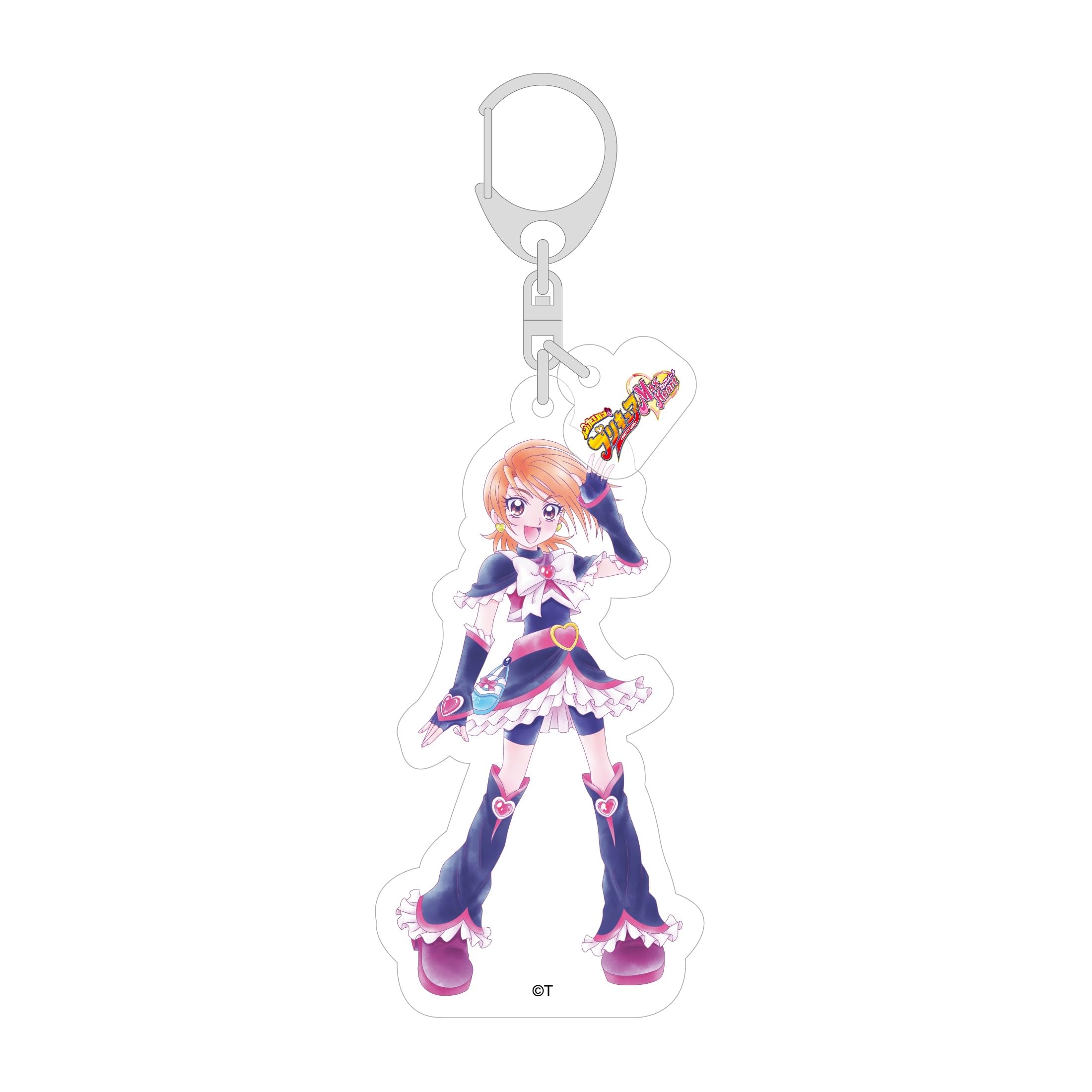 

Futari wa Pretty Cure Max Heart Acrylic Keychain Cure Black