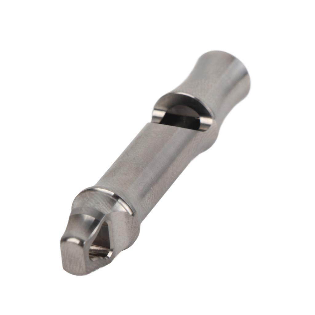Titanium Whistle Portable Whistle Survival Whistle for Outdoor Sports Competition Emergency Hiking Camping Pet Training