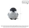 Cute Plush Toy Colorful Bird Family Fluffy Stuffed Soft Plush Vibrant Bird Toy Stuffed Animal for Kids Home Decor Birthday Gifts