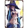 Vintage Anime Pinup Kawaii Girls Metal Tin Signs  Wall Posters Plaque for Man Cave Cafe Garage Club Bar  Retro Iron Painting Dec